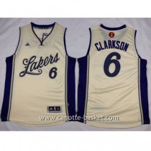 Maglie nba 2015-2016 Natale Los Angeles Lakers Jordan Clarkson #6