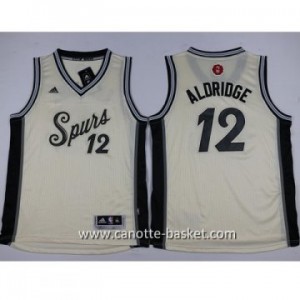 Maglie nba bambino San Antonio Spurs LaMarcus Aldridge #12 bianco