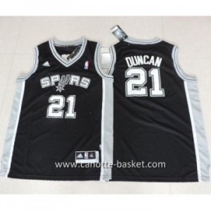 Maglie nba bambino San Antonio Spurs Tim Duncan #21 nero