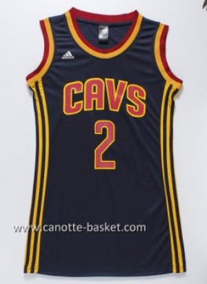 Maglie nba Donna Cleveland Cavaliers Kyrie Irving #2 blu marino