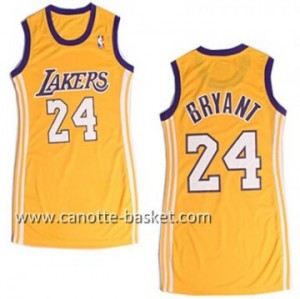 Maglie nba Donna Los Angeles Lakers Kobe Bryant #24 giallo