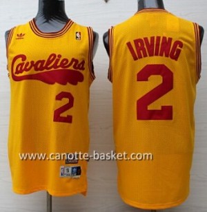 Maglie nba Cleveland Cavalier Kyrie Irving #2 giallo