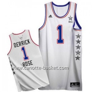 Maglie 2015 All-Star Derrick Rose #1 bianco
