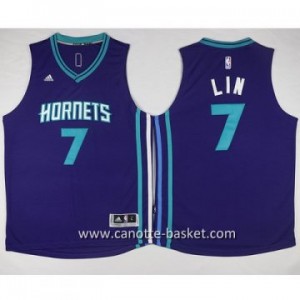 Maglie nba Charlotte Hornet Jeremy Lin #7 porpora