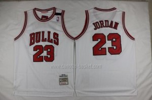 Maglie nba Chicago Bulls Michael Jordan #23 bianco Color-Classic