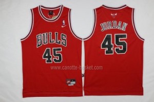 Maglie nba Chicago Bulls Michael Jordan #45 rosso