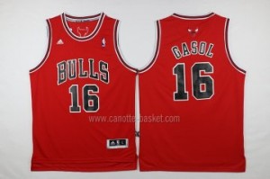 Maglie nba Chicago Bulls Pau Gasol #16 rosso