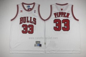 Maglie nba Chicago Bulls Scottie Pippen #33 bianco