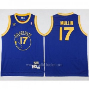 Maglie nba Golden State Warriors Chris Mullin #17 blu