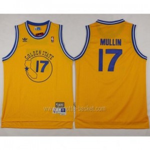 Maglie nba Golden State Warriors Chris Mullin #17 giallo