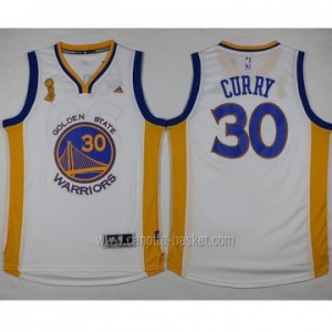 Maglie nba Golden State Warriors Stephen Curry #30 bianco Champion Edition