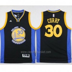 Maglie nba Golden State Warriors Stephen Curry #30 nero 14-15 stagione