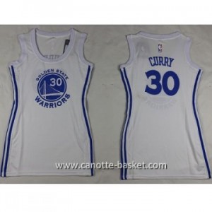 Maglie nba Donna Golden State Warriors Stephen Curry #30 bianco