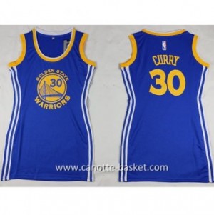 Maglie nba Donna Golden State Warriors Stephen Curry #30 blu