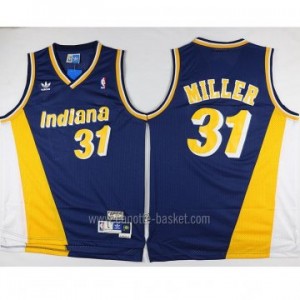 Maglie nba Indiana Pacers Reggie Miller #31 Retro blu
