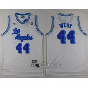 Maglie nba Los Angeles Lakers Jerry West #44 bianco