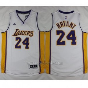 Maglie nba Los Angeles Lakers Kobe Bryant #24 bianco nuovo