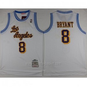 Maglie nba Los Angeles Lakers Kobe Bryant #8 bianco 97-98