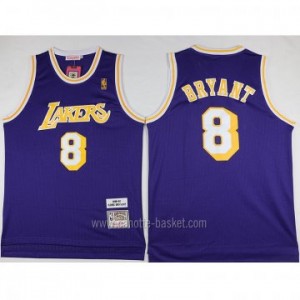 Maglie nba Los Angeles Lakers Kobe Bryant #8 porpora 97-98
