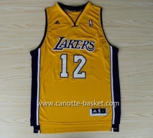 Maglie nba Los Angeles Lakers Dwight Howard #12 giallo
