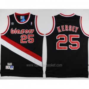 Maglie nba Portland Blazers Jerome Kersey #25 nero