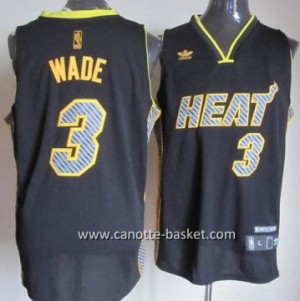Maglie nba Miami Heat Dwyane Wade #3 Relampago