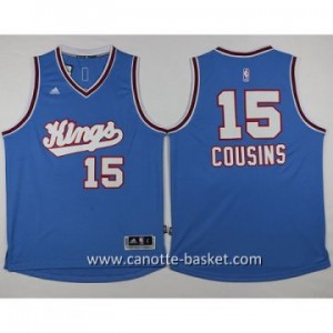 Maglie nba Sacramento Kings DeMarcus Cousins #15 blu
