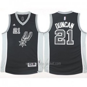 Maglie nba San Antonio Spurs Tim Duncan #21 nero 2016 stagione