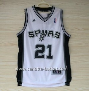 Maglie nba San Antonio Spurs Tim Duncan #21 bianco