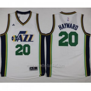 Maglie nba Utah Jazz Gordon Hayward #20 bianco 2015 stagione