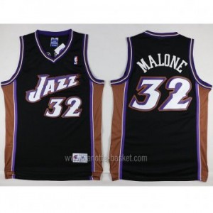 Maglie nba Utah Jazz Karl Malone #32 nero
