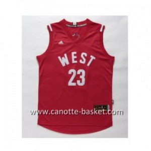 Maglie 2016 West All-Star Anthony Davis #23 rosso