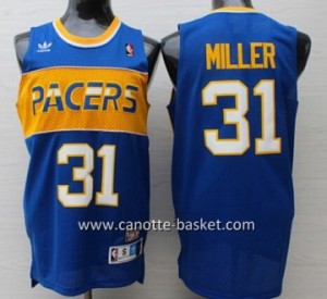 Maglie nba Indiana Pacers Reggie Miller #31 blu