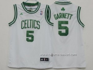 Maglie nba bambino Boston Celtics Kevin Garnett #5 bianco