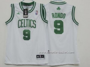 Maglie nba bambino Boston Celtics Rajon Rondo #9 bianco
