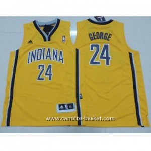Maglie nba bambino Indiana Pacers Paul George #24 giallo