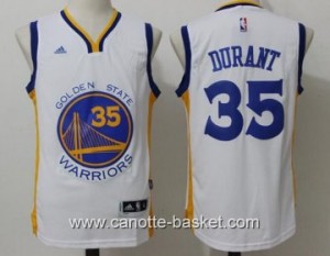 Maglie Golden State Warriors Kevin Durant #35 bianco