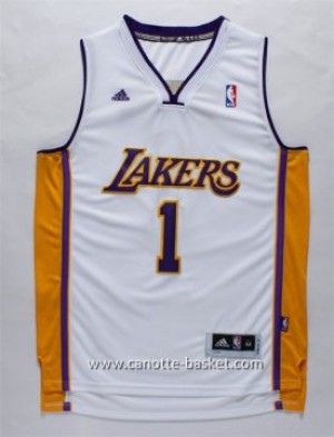 Maglie nba Los Angeles Lakers Terence Bussell #1 bianco