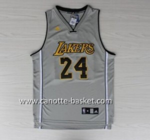 Maglie nba Los Angeles Lakers Kobe Bryant #24 grigio