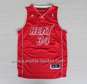 Maglie nba Miami Heat Ray Allen #34 rosso