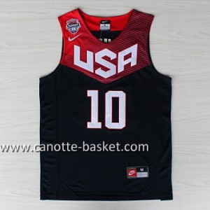 Maglie basket 2014 USA Kyrie Irving #10 nero