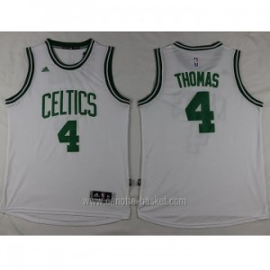 nuovo Maglie nba Boston Celtics Isaiah Thomas #4 bianco