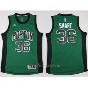 nuovo Maglie nba Boston Celtics Marcus Smart #36 verde