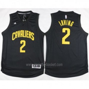 nuovo Maglie nba Cleveland Cavalier Kyrie Irving #2 nero