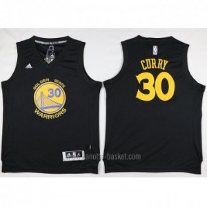 nuovo Maglie nba Golden State Warriors Stephen Curry #30 nero