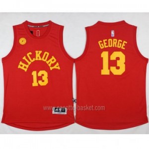 nuovo Maglie nba Indiana Pace Paul George #13 rosso classico