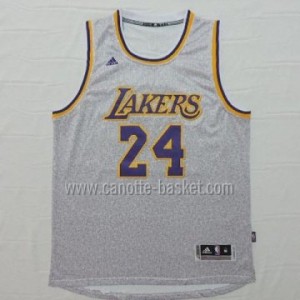 nuovo Maglie nba Los Angeles Lakers Kobe Bryant #24 grigio