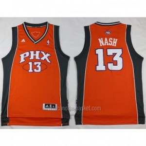 nuovo Maglie nba Phoenix Suns Steve Nash #13 arancione