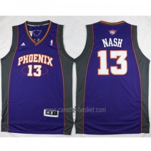 nuovo Maglie nba Phoenix Suns Steve Nash #13 porpora