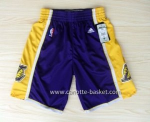 pantaloncini Maglie nba Los Angeles Lakers porpora
